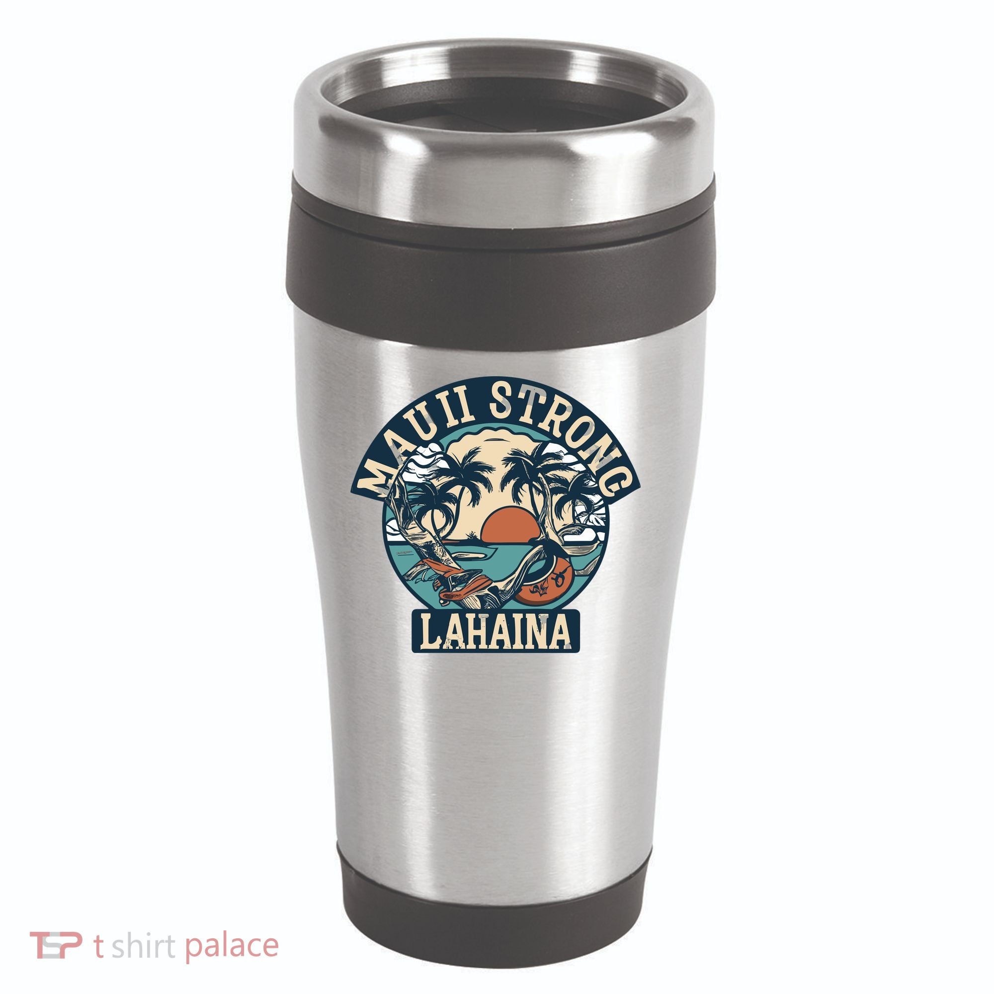 Maui Strong Lahaina Banyan Tree 16oz Travel Tumbler