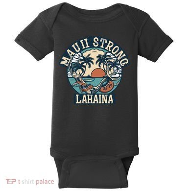 Maui Strong Lahaina Banyan Tree Baby Bodysuit