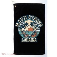 Maui Strong Lahaina Banyan Tree Golf Towel thumb 0