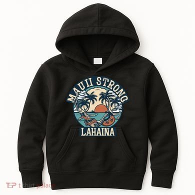 Maui Strong Lahaina Banyan Tree Kids Hoodie