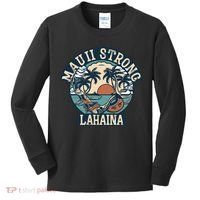 Maui Strong Lahaina Banyan Tree Kids Long Sleeve Shirt thumb 0
