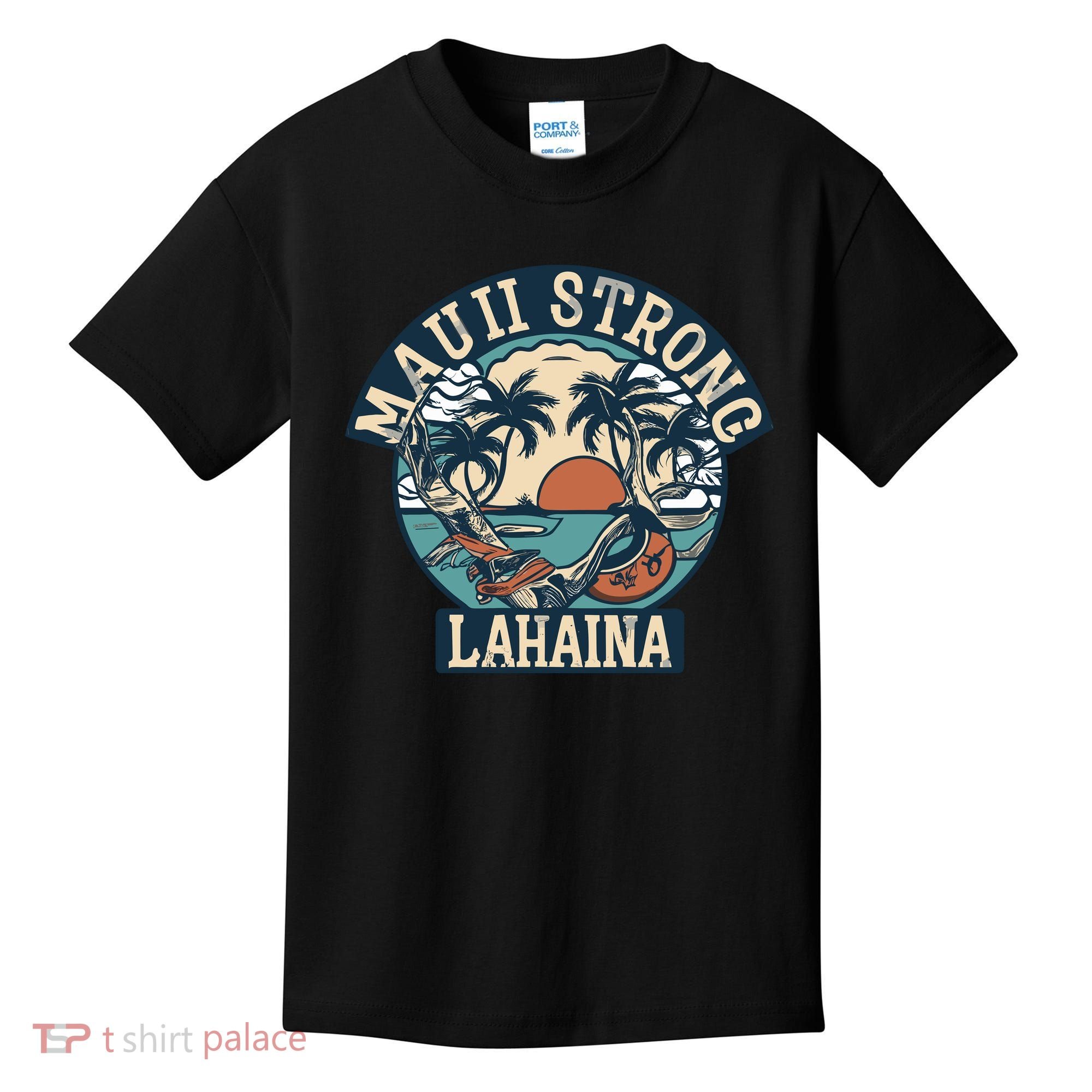Maui Strong Lahaina Banyan Tree Kids T-Shirt