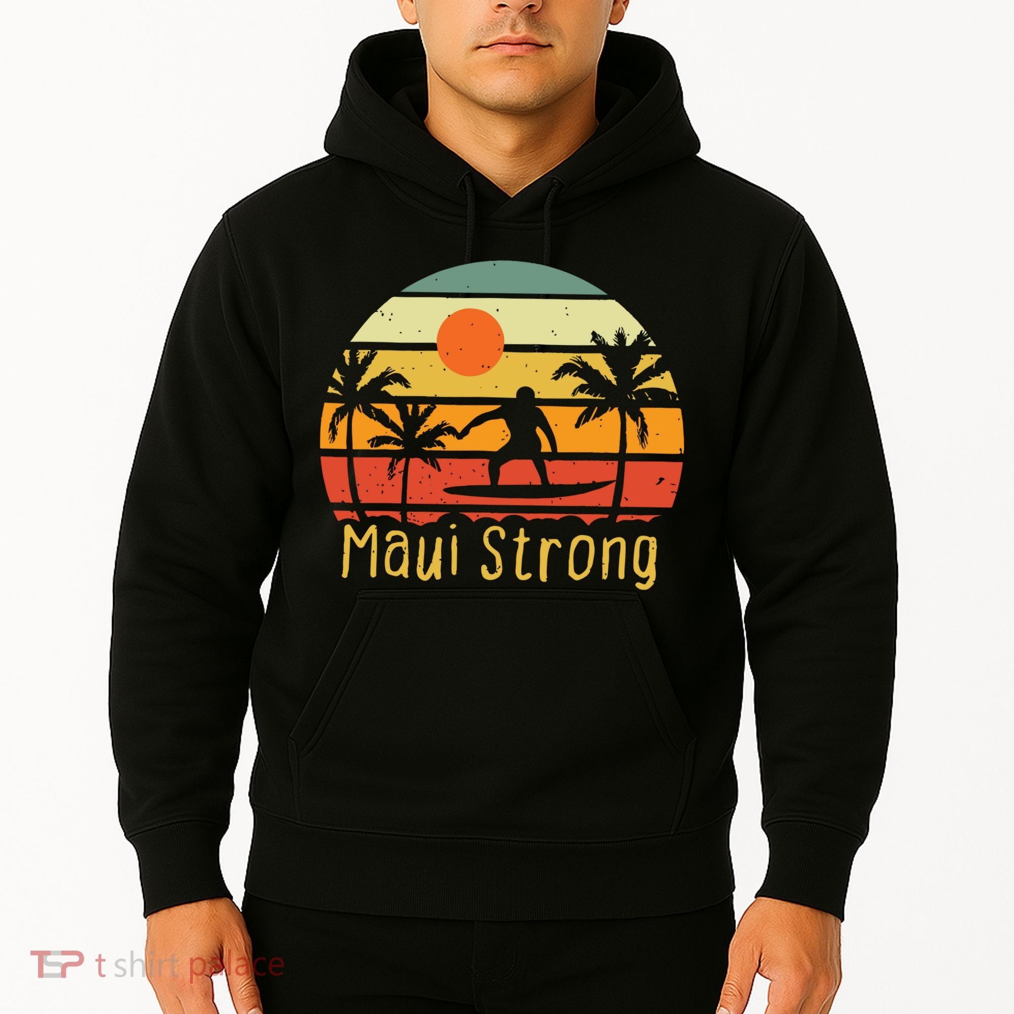 Maui Strong Lahaina Banyan Tree Hawaii Hoodie