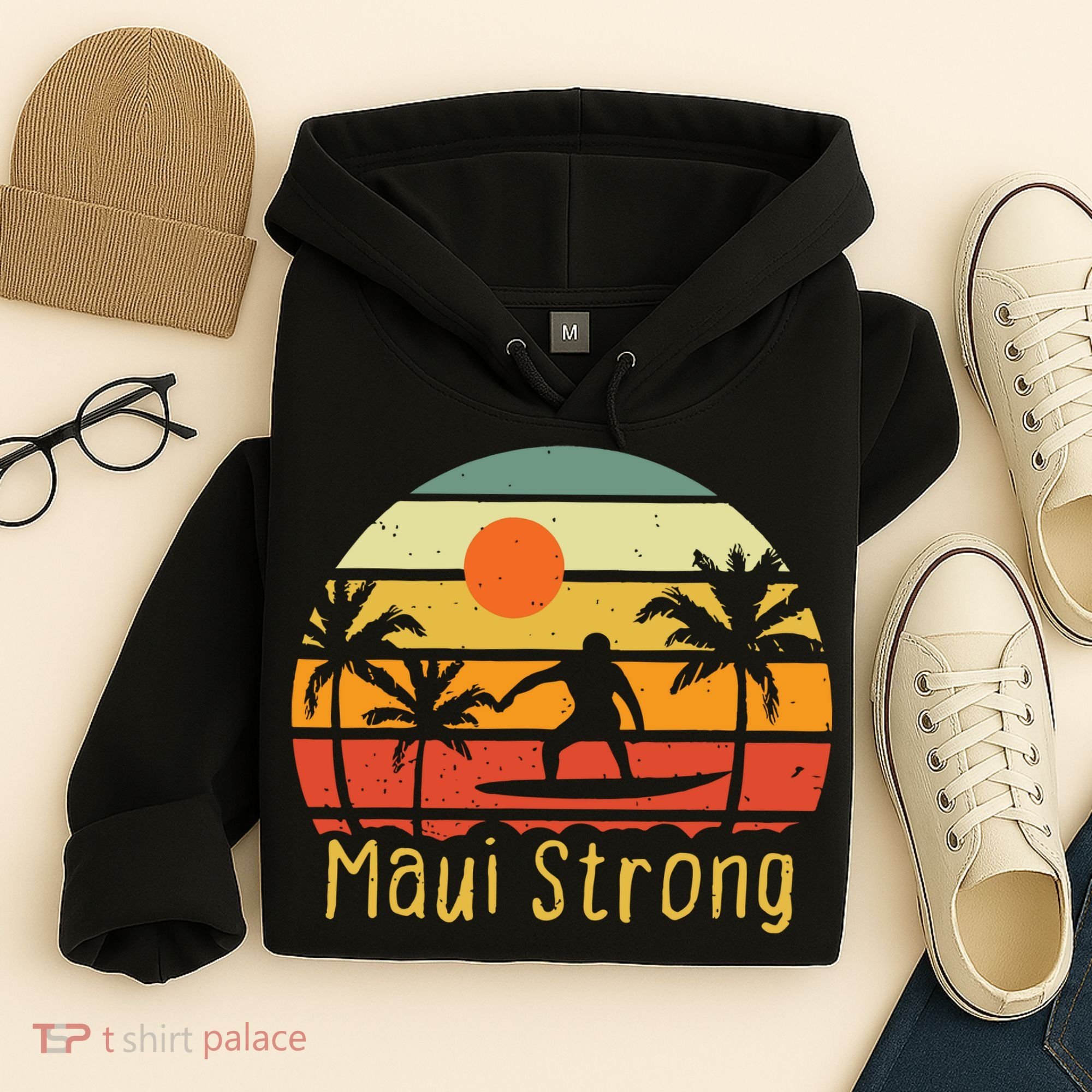 Maui Strong Lahaina Banyan Tree Hawaii Hoodie