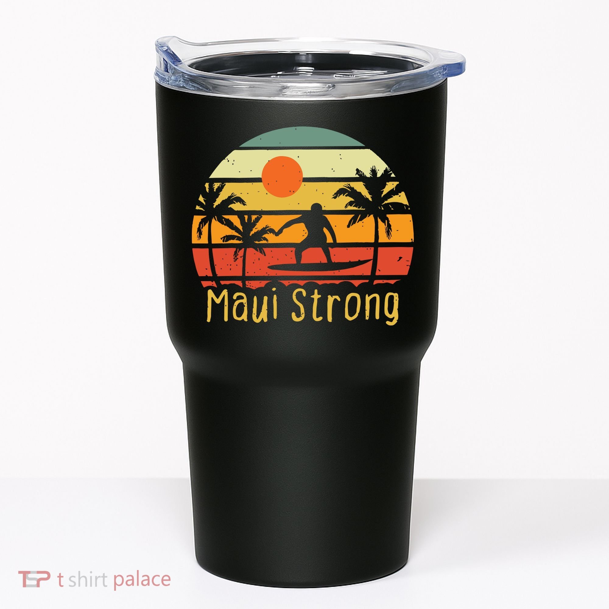 Maui Strong Lahaina Banyan Tree Hawaii Tumbler