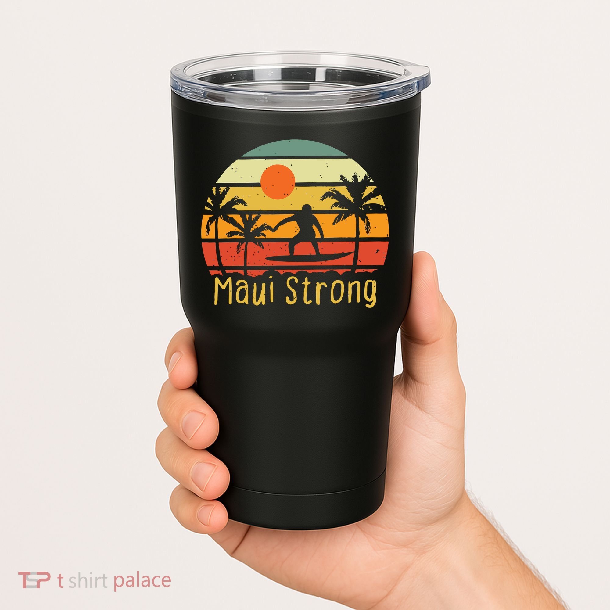 Maui Strong Lahaina Banyan Tree Hawaii Tumbler
