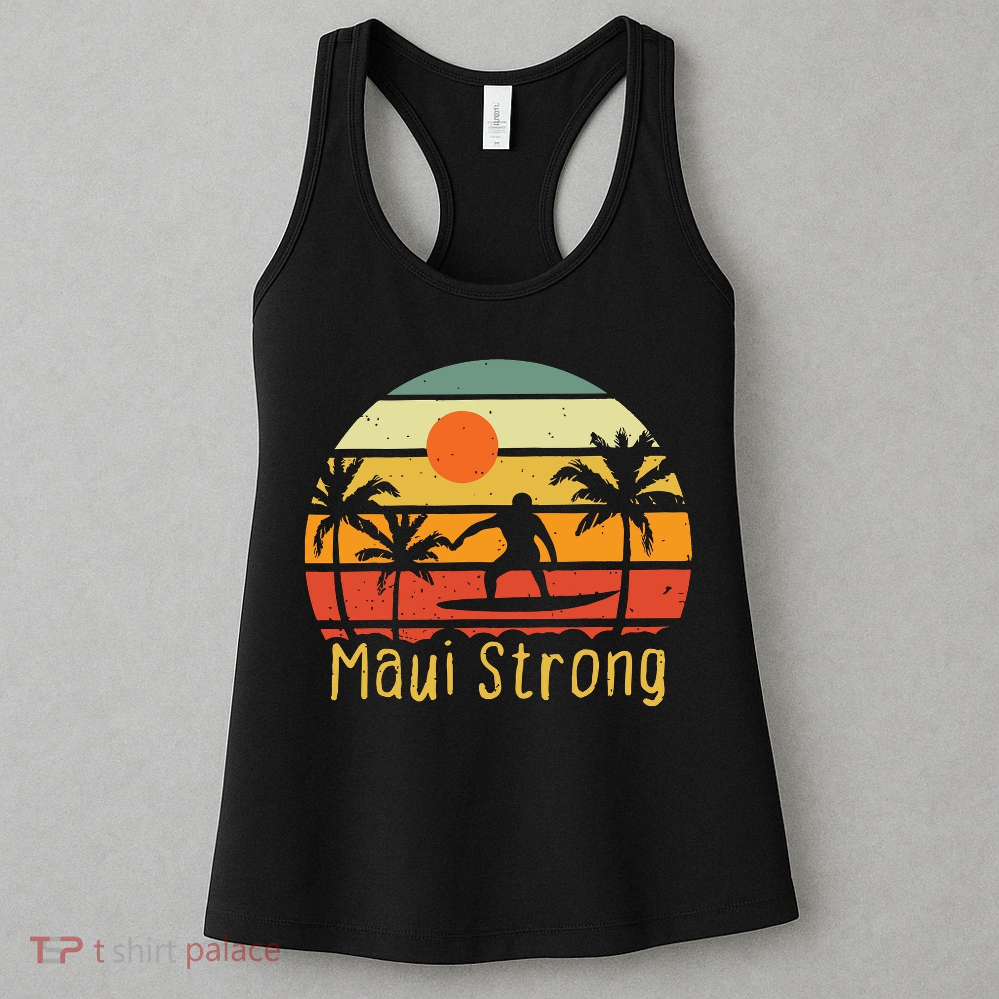 Maui Strong Lahaina Banyan Tree Hawaii Women's Tank Top