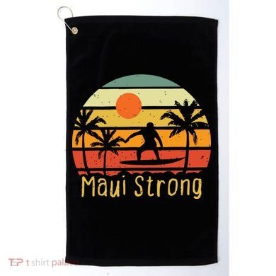 Maui Strong Lahaina Banyan Tree Hawaii Golf Towel