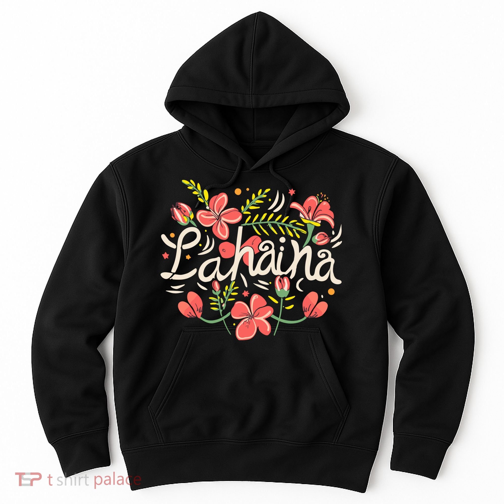 Maui Strong Lahaina Flower Hoodie