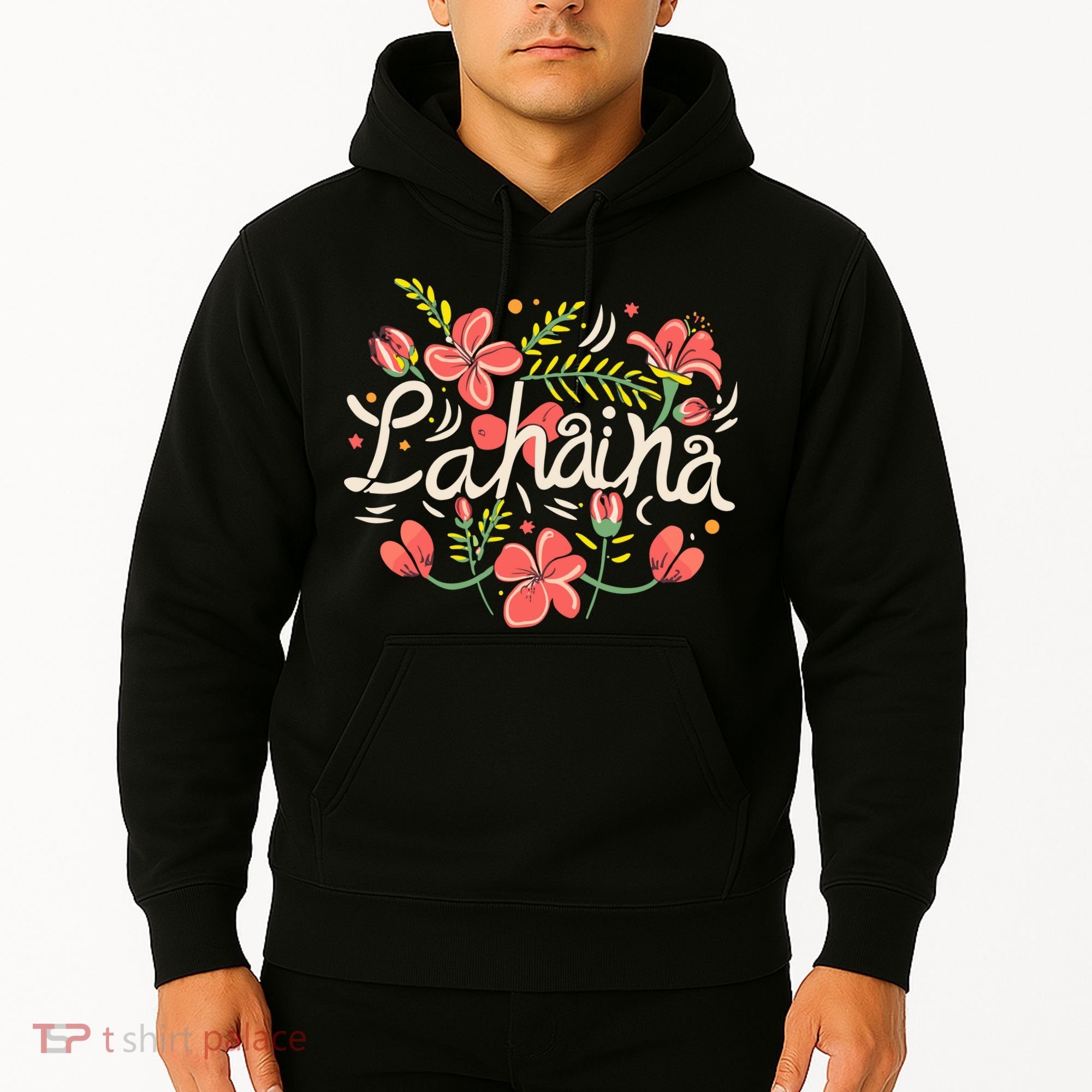 Maui Strong Lahaina Flower Hoodie