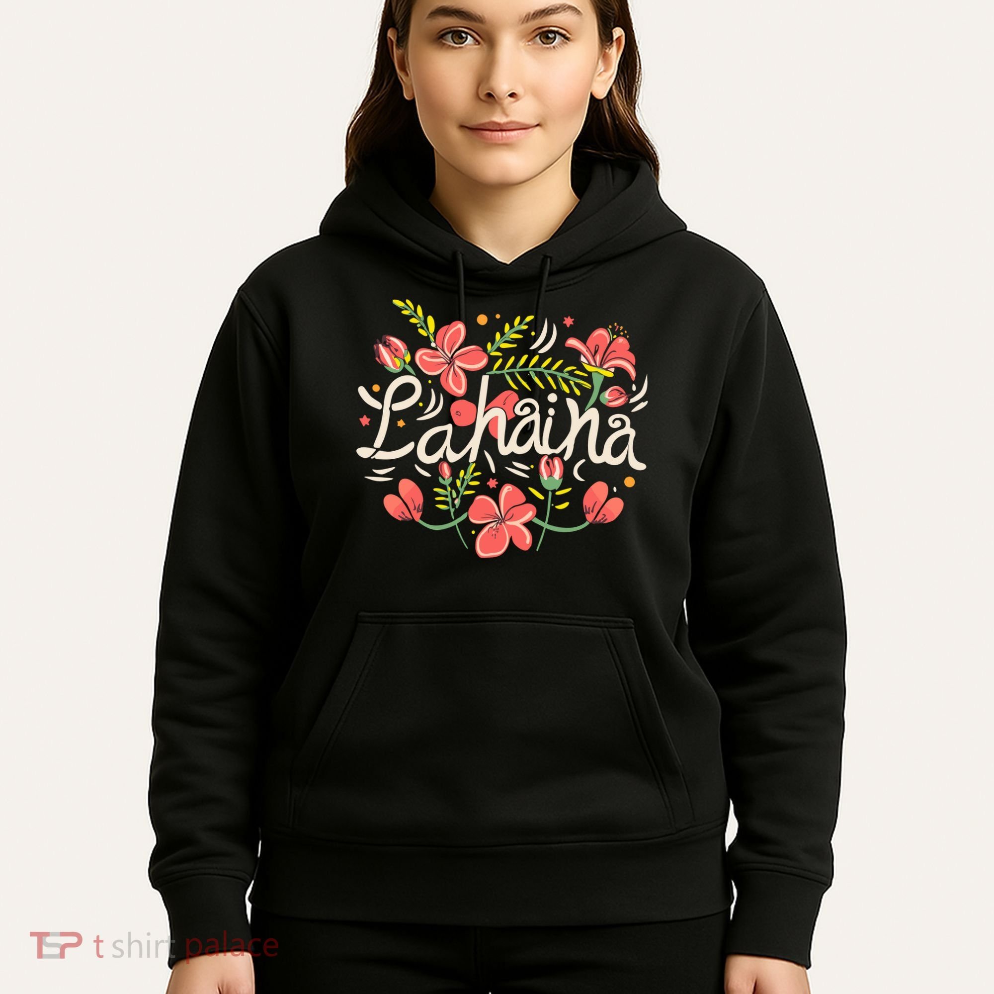 Maui Strong Lahaina Flower Hoodie