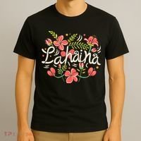Maui Strong Lahaina Flower T-Shirt thumb 3
