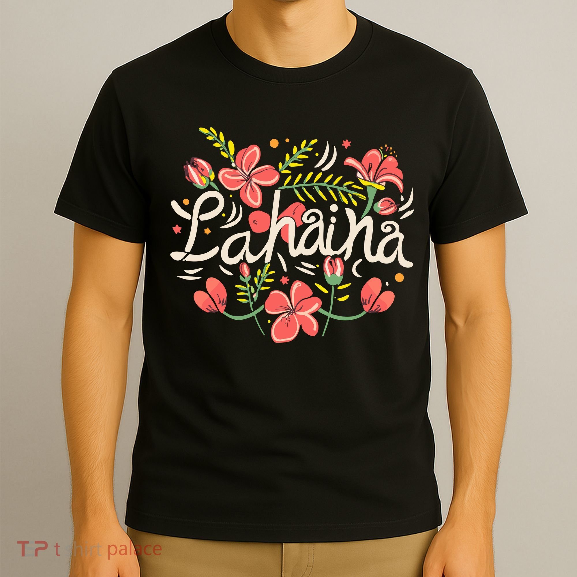 Maui Strong Lahaina Flower T-Shirt