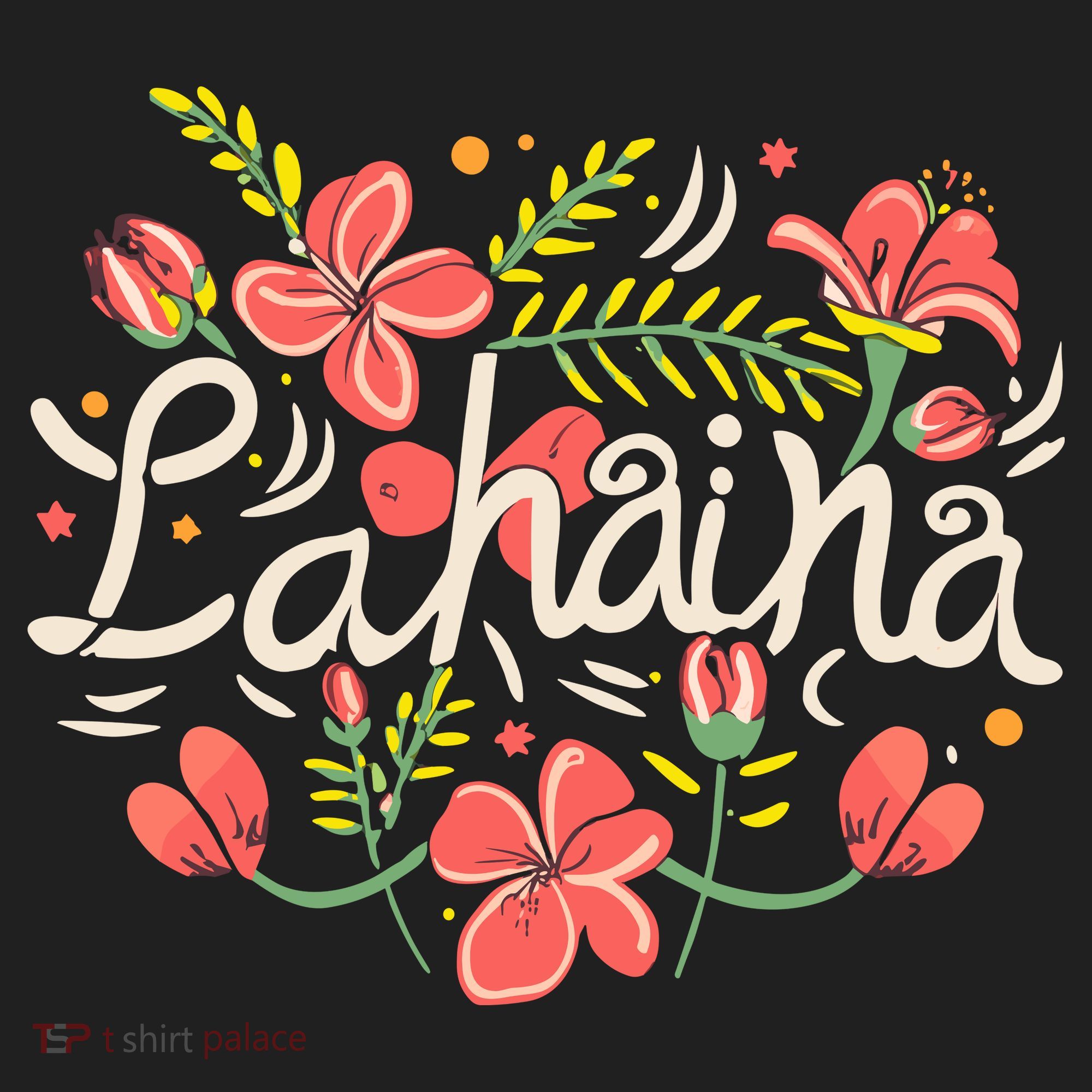 Maui Strong Lahaina Flower Beanie
