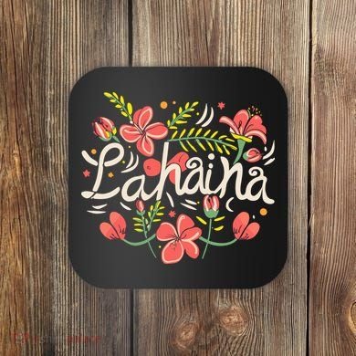 Maui Strong Lahaina Flower Coaster