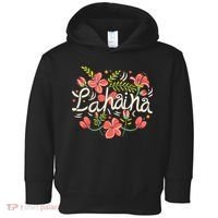 Maui Strong Lahaina Flower Toddler Hoodie thumb 0