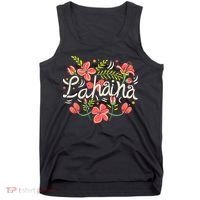 Maui Strong Lahaina Flower Tank Top thumb 0