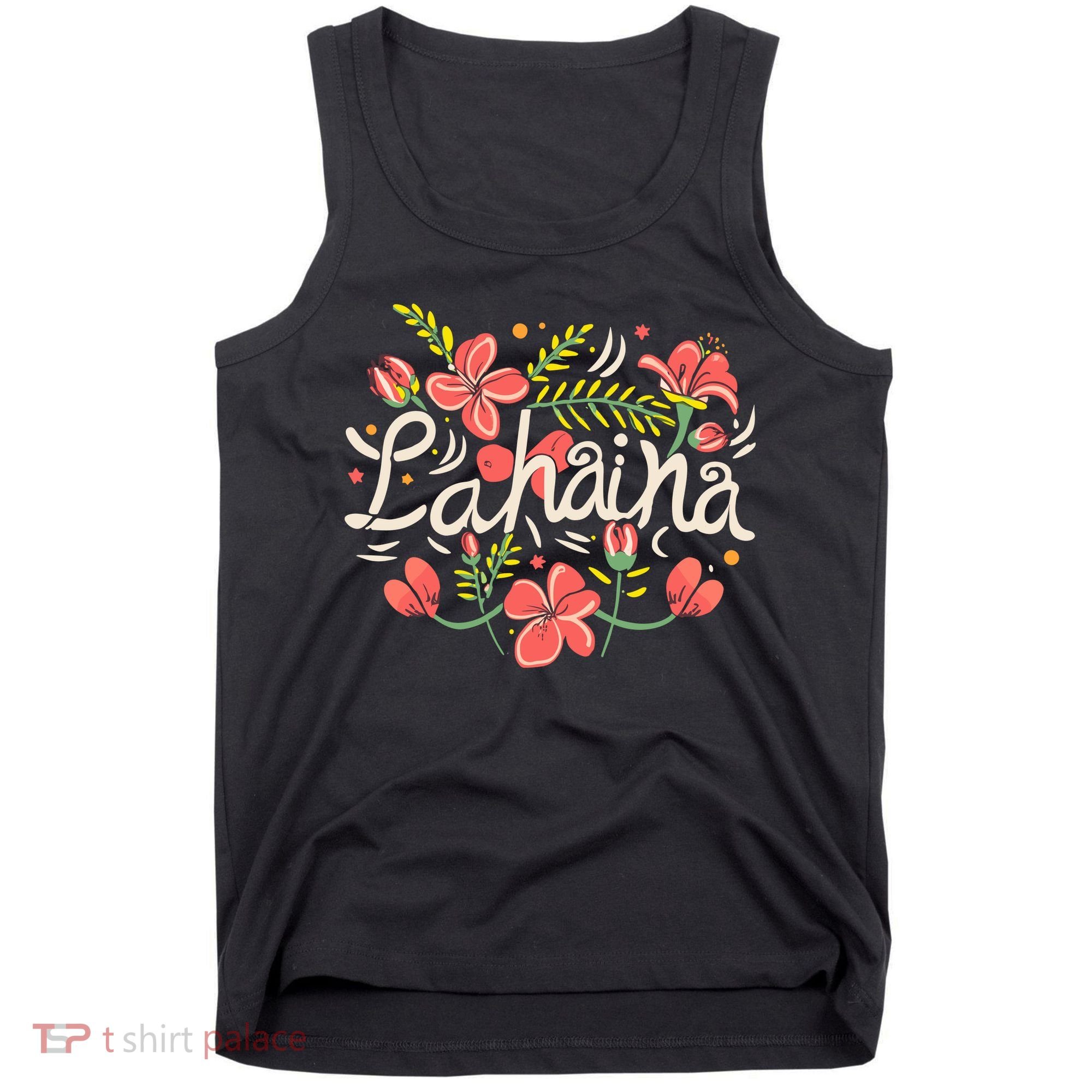Maui Strong Lahaina Flower Tank Top