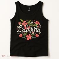 Maui Strong Lahaina Flower Tank Top thumb 2