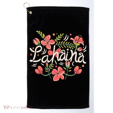 Maui Strong Lahaina Flower Golf Towel