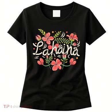 Maui Strong Lahaina Flower Women's T-Shirt