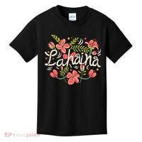 Maui Strong Lahaina Flower Kids T-Shirt thumb 0