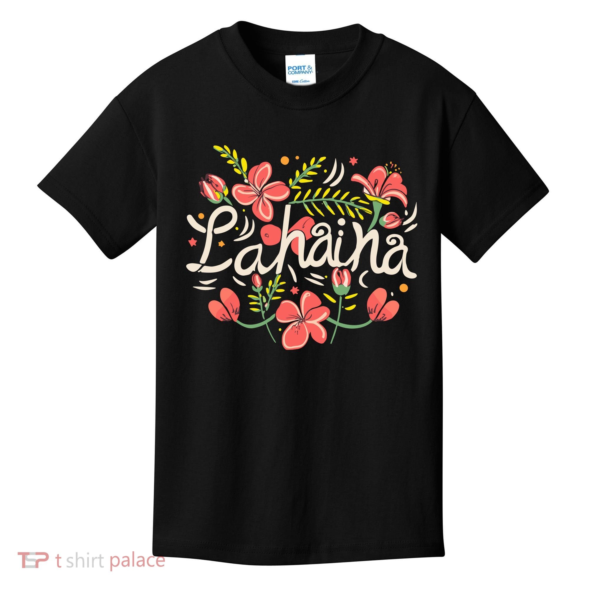 Maui Strong Lahaina Flower Kids T-Shirt