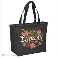 Maui Strong Lahaina Flower Tote Bag thumb 2