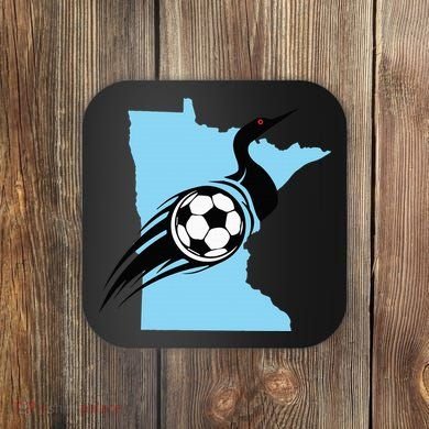 Minnesota Soccer Loon Coaster