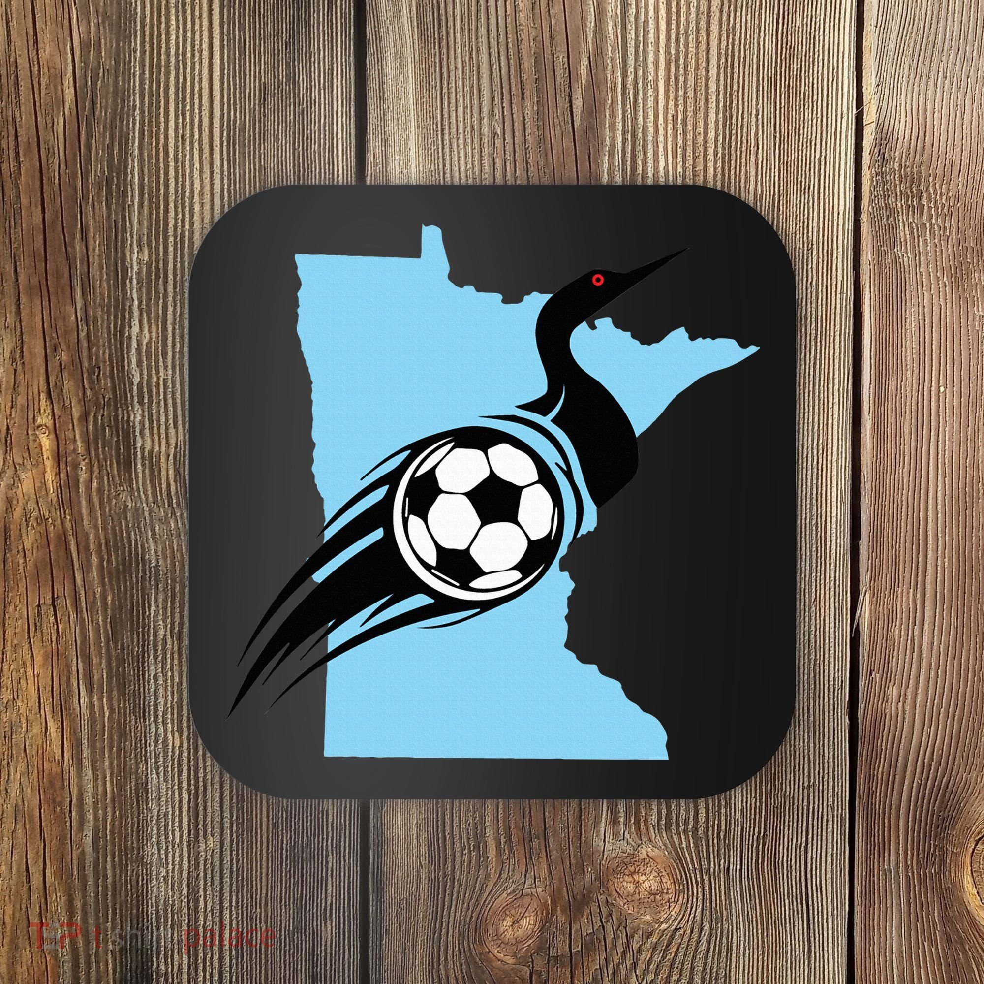 Minnesota Soccer Loon Coaster