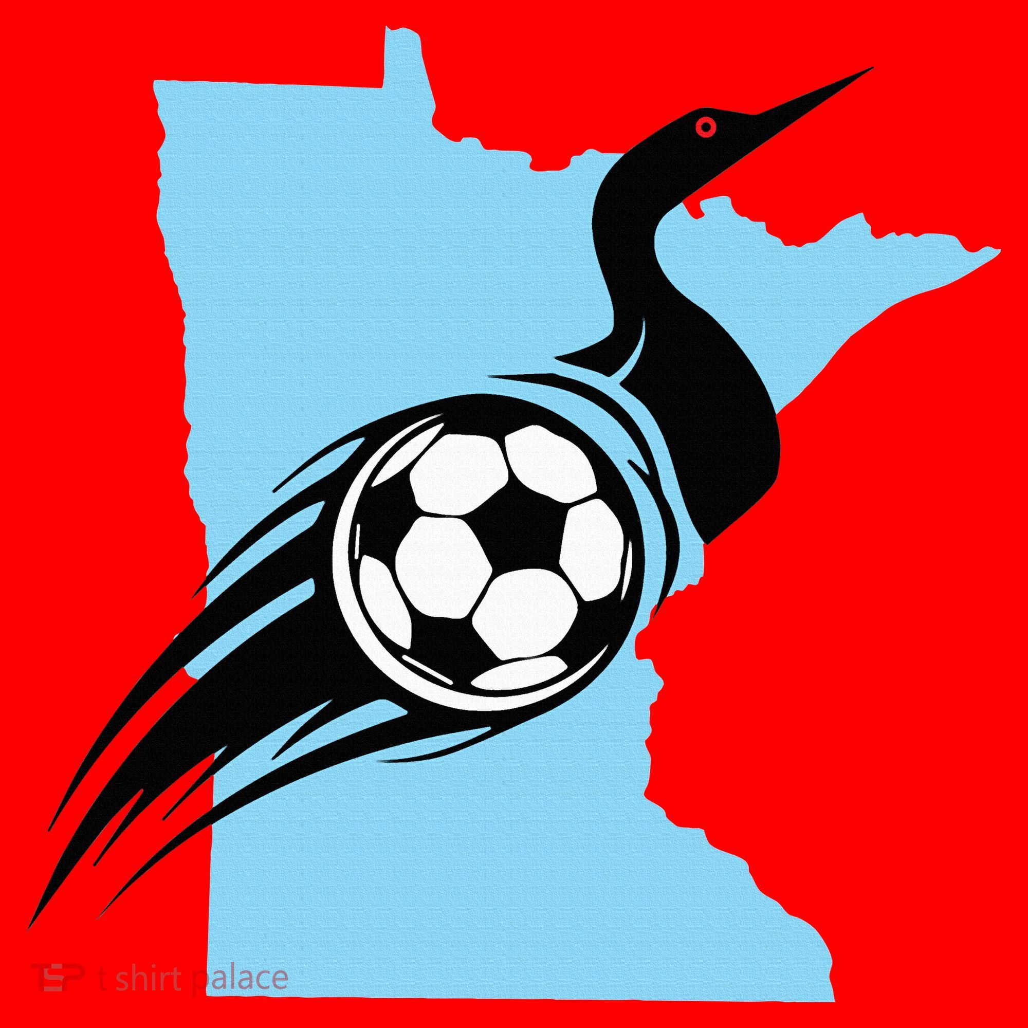 Minnesota Soccer Loon Santa Hat