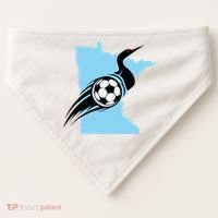 Minnesota Soccer Loon USA-Made Doggie Bandana thumb 0