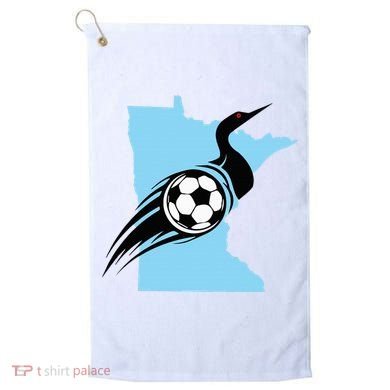 Minnesota Soccer Loon Golf Towel