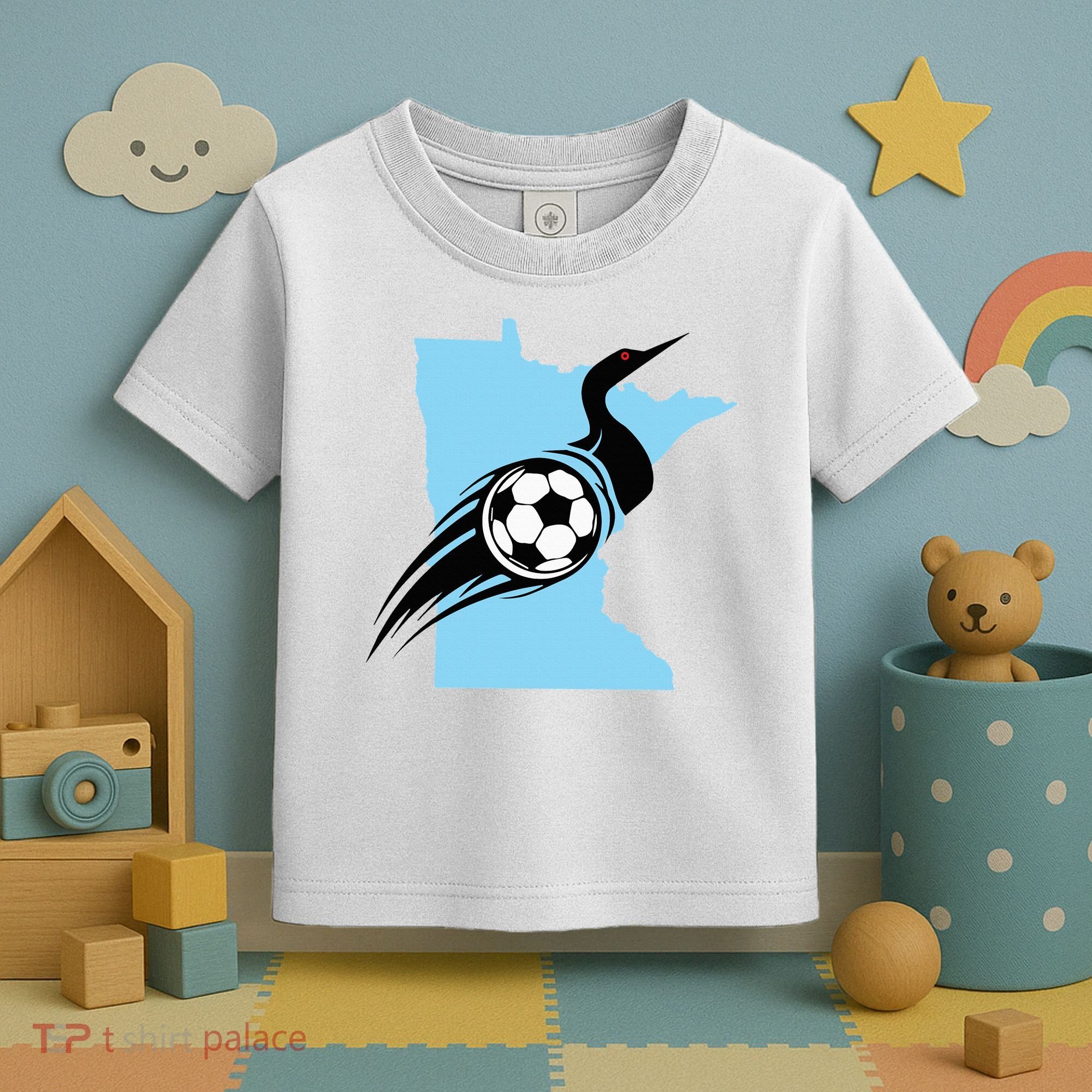 Minnesota Soccer Loon Toddler T-Shirt
