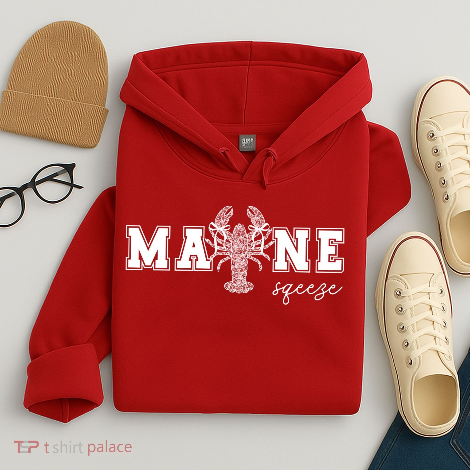Main Squeeze Lace Lobster Hoodie