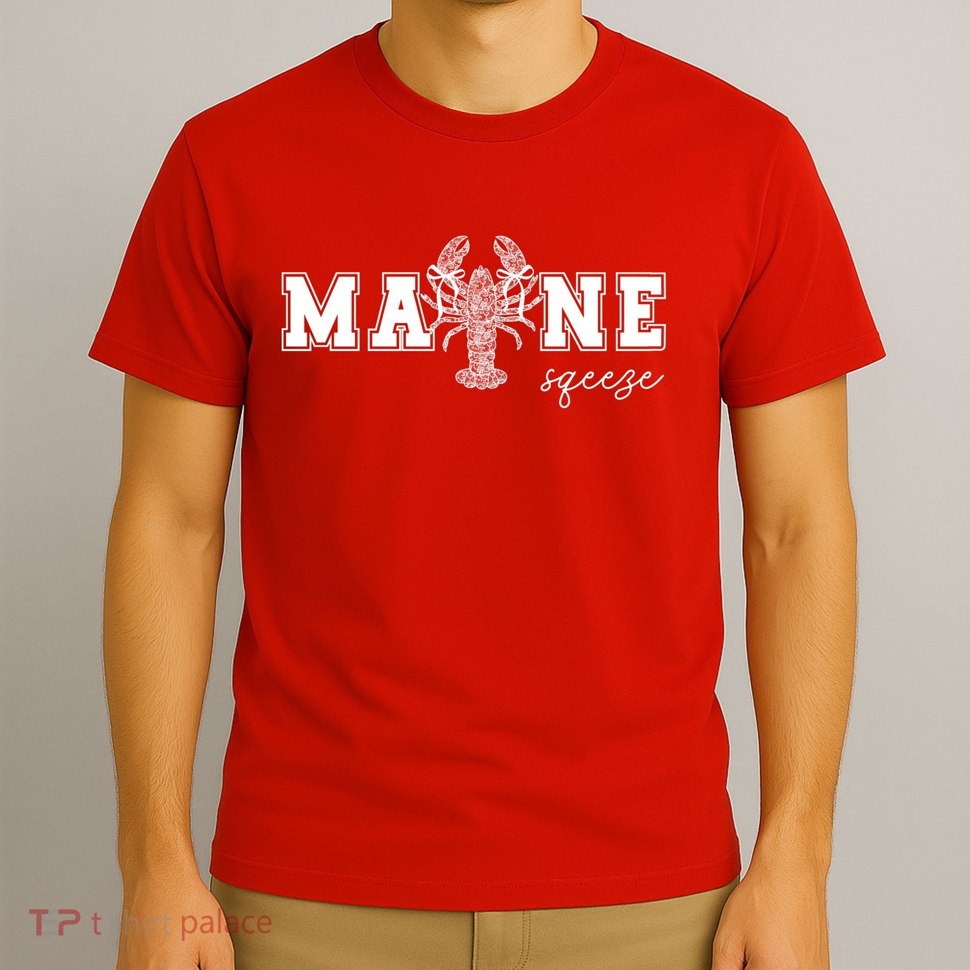 Main Squeeze Lace Lobster T-Shirt