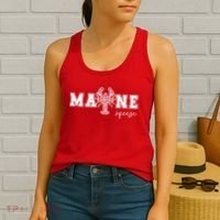 Main Squeeze Lace Lobster Women's Tank Top thumb 2
