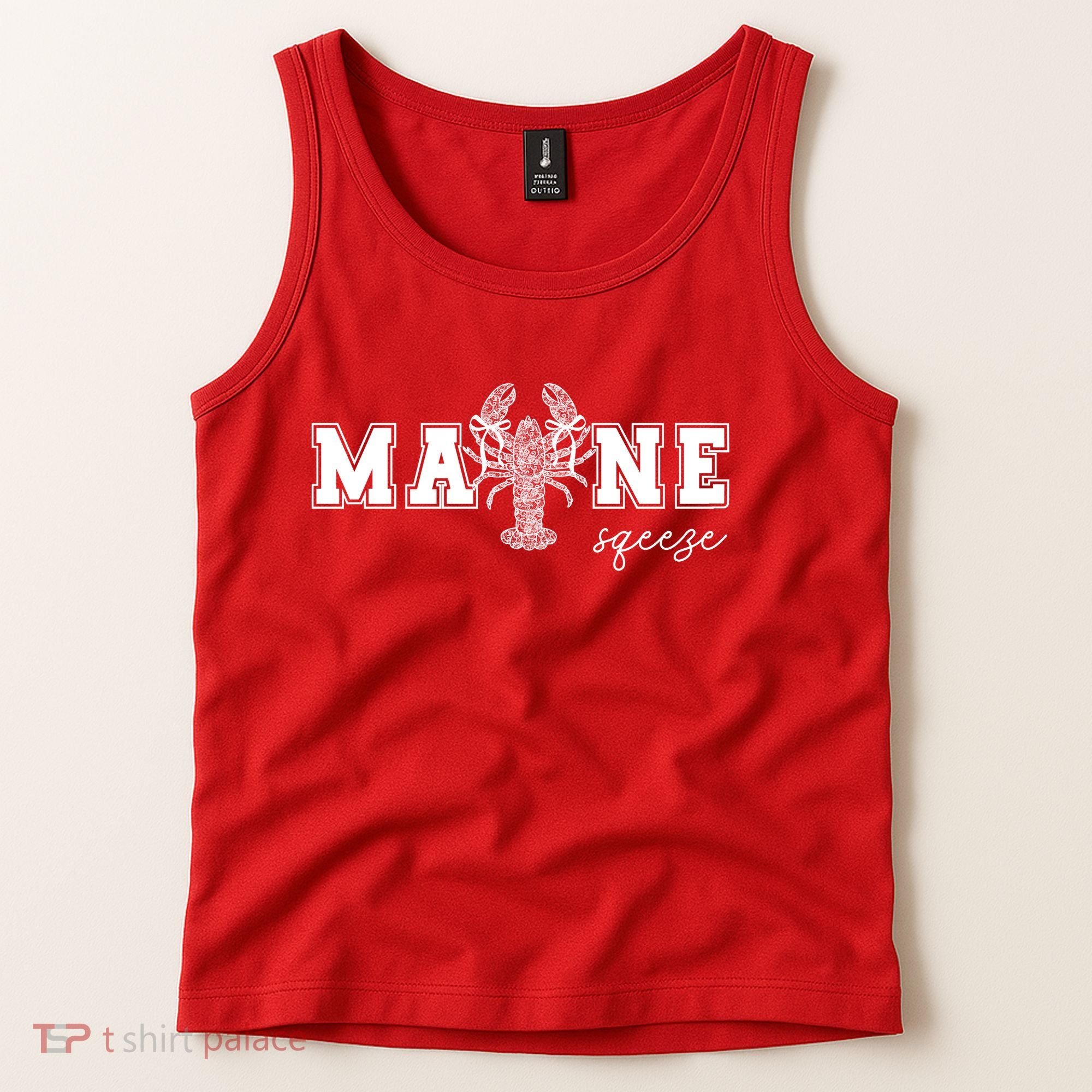 Main Squeeze Lace Lobster Tank Top