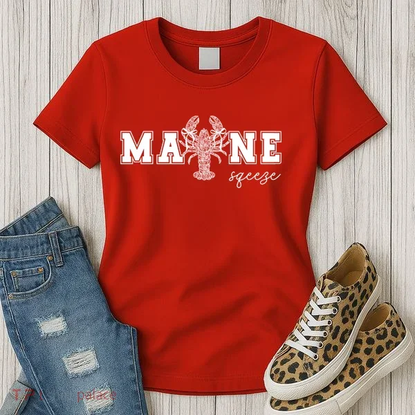 Main Squeeze Lace Lobster Women's T-Shirt