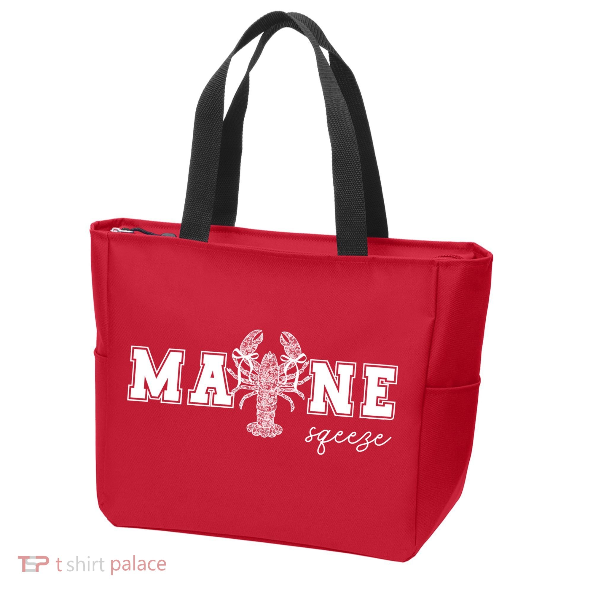 Main Squeeze Lace Lobster Tote Bag