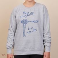 More Spaghetti Less Upsetti Women's Sweatshirt thumb 0