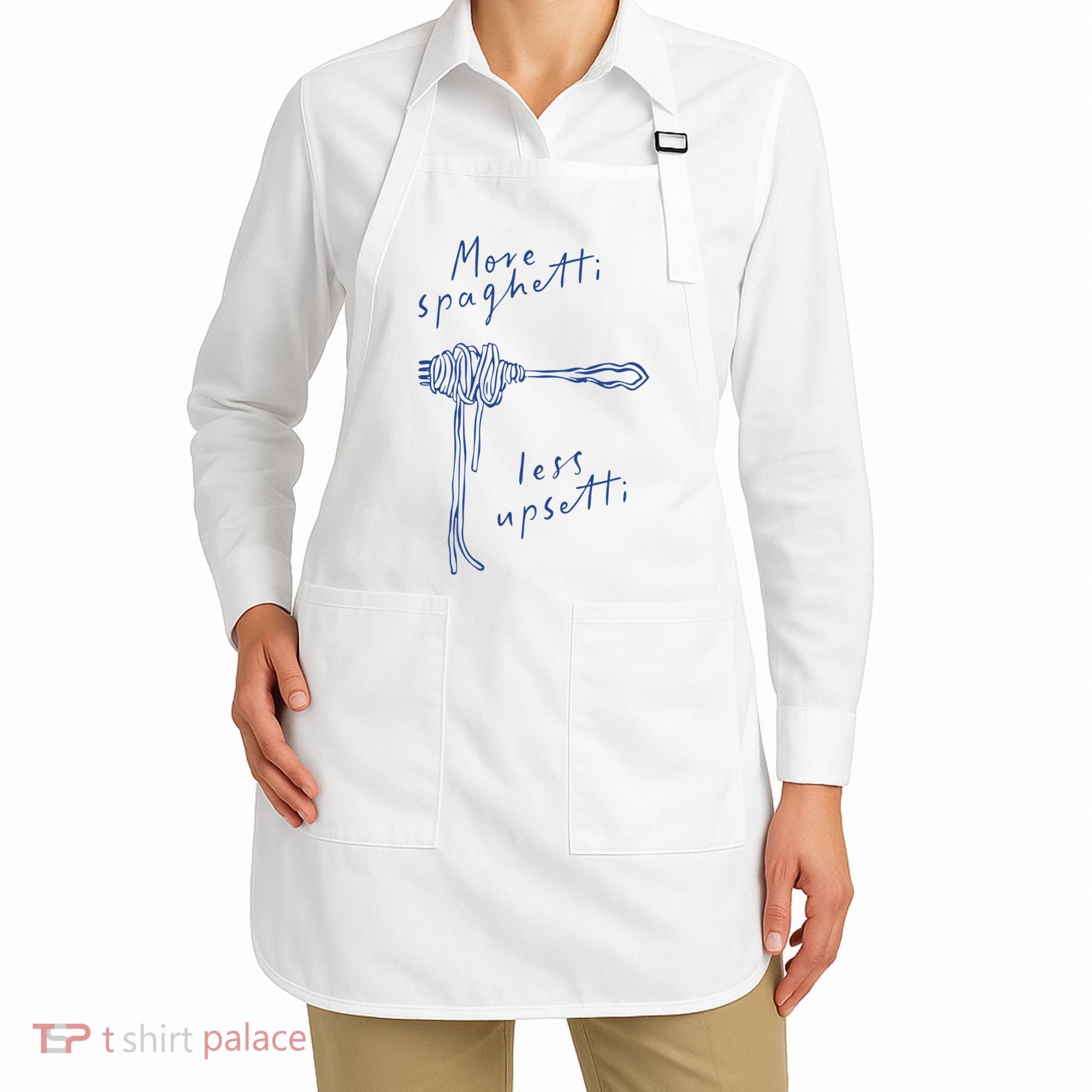 More Spaghetti Less Upsetti Apron