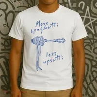 More Spaghetti Less Upsetti T-Shirt thumb 3