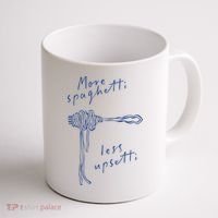 More Spaghetti Less Upsetti Coffee Mug thumb 1
