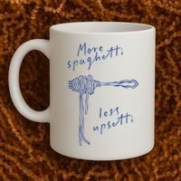 More Spaghetti Less Upsetti Coffee Mug thumb 2