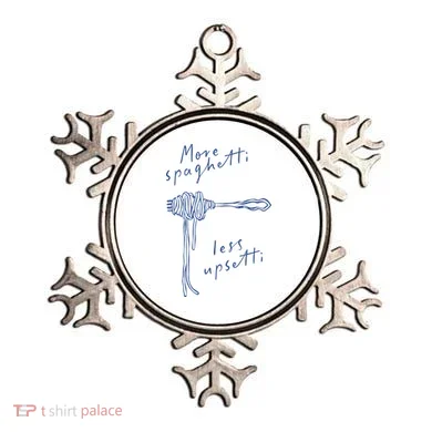 More Spaghetti Less Upsetti Ornament