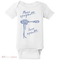 More Spaghetti Less Upsetti Baby Bodysuit thumb 0