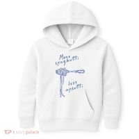 More Spaghetti Less Upsetti Kids Hoodie thumb 0