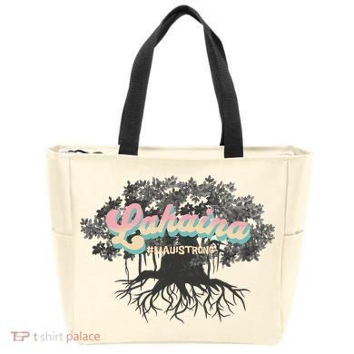 Maui Strong Lahaina Support Banyan Lahaina Hawaii Tote Bag
