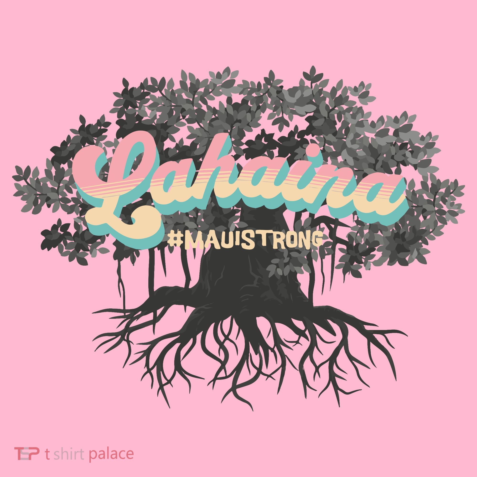 Maui Strong Lahaina Support Banyan Lahaina Hawaii Coaster